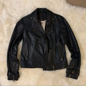 FREE PEOPLE // 100% GENUINE LEATHER JACKET SIZE 4